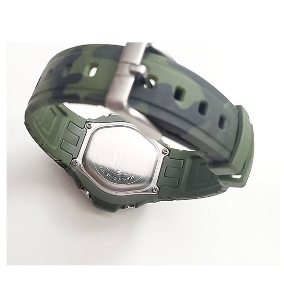 SOLD !!🥳Armitron Sport Unisex 45/7045 Digital Chronograph Resin Strap Watch GUC - Picture 3 of 4